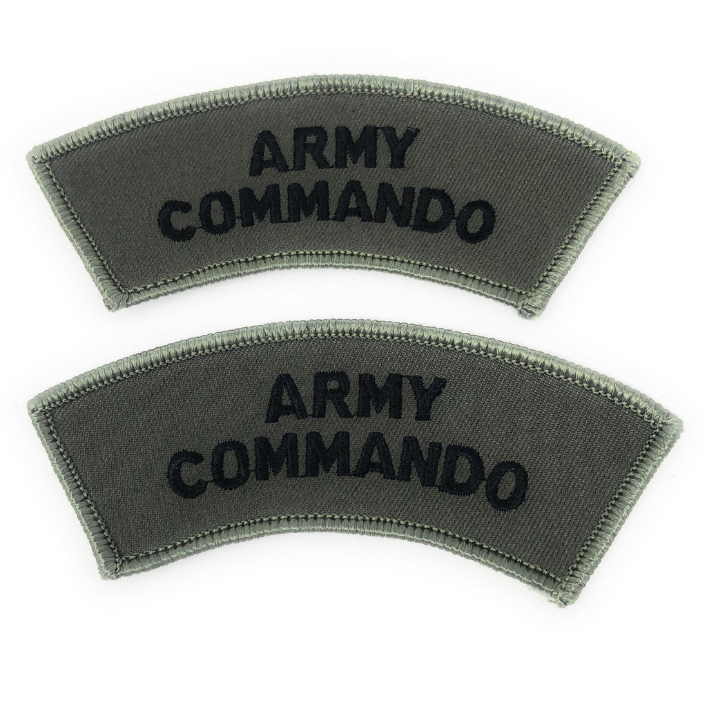 Army Commando Shoulder Title    Ayo Gurkha