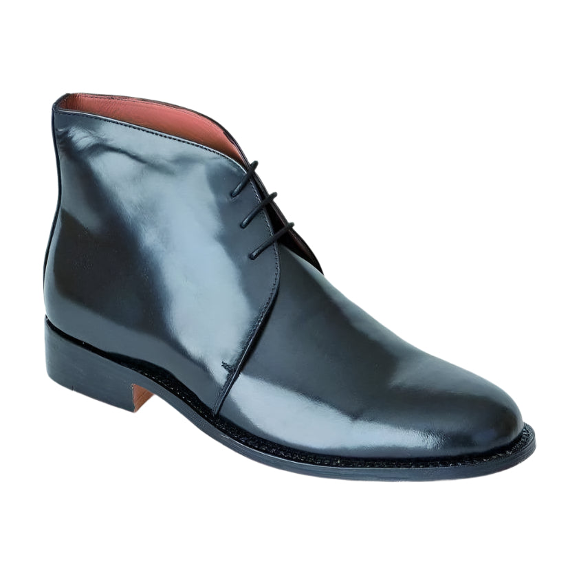 George Boot - Black Leather