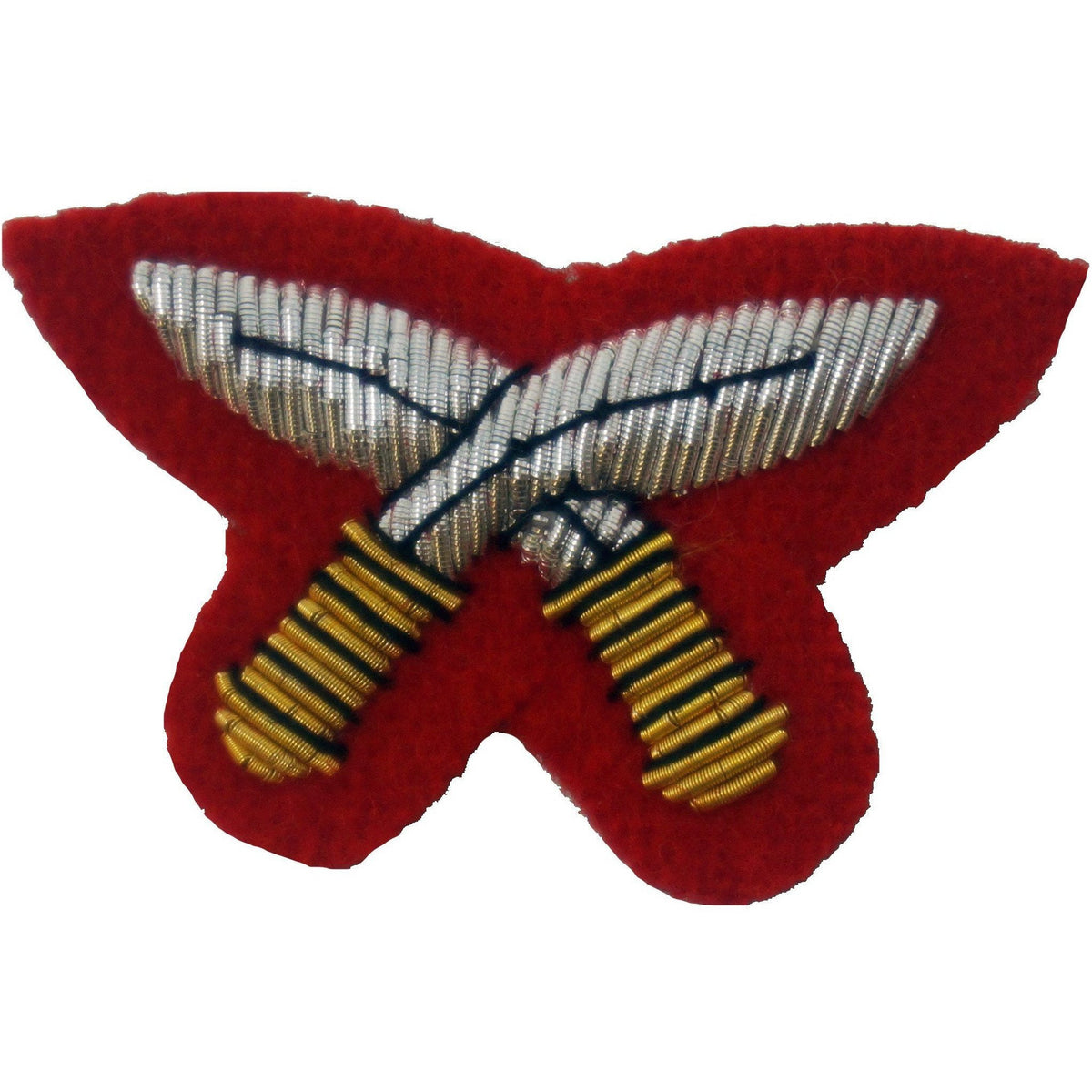 Mess Dress Qualification Badge GSPS Cross Kukris Ayo Gurkha