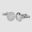 Picture of Royal Gurkha Rifles Cufflinks - Mounted - Nickel Silver - Tudor Crown