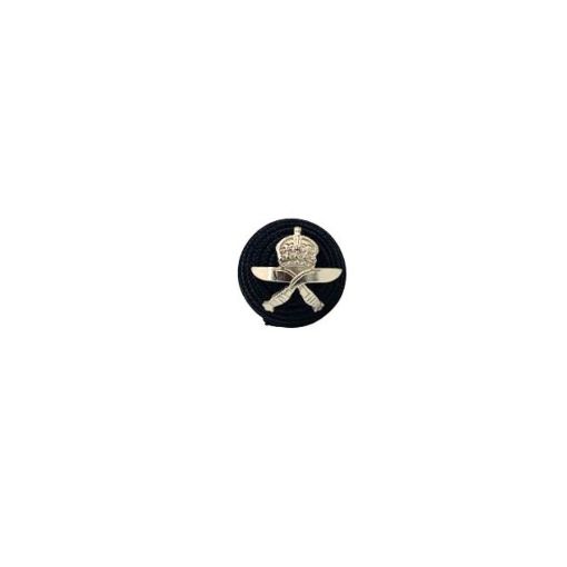 Picture of Royal Gurkha Rifles Beehive Boss for Officers' Forage Cap - Tudor Crown