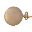 Picture of Full Hunter Pocket Watch with RGR Cap Badge - Chain - GP - Quartz Battery - Tudor Crown