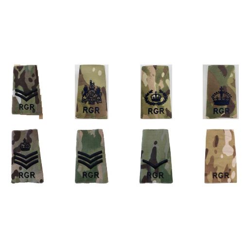 Picture of RGR Rank Slides - MTP - OR's & NCO's