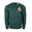 Picture of GSPS- Rifle Green Sweatshirt with Regimental Crest to left breast - X Large 46"