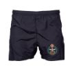 Picture of QGE - PT Black Shorts (underlined) with Regimental Badge - Small