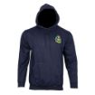 Picture of QGE - Navy Hoody  - Regimental Badge to Left Breast - QGE in white on Reverse - Extra Large