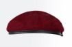 Picture of Small Crown Maroon Beret - Blue Silk Lined - Small Crown - Size 53