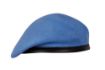 Picture of Small Crown UN Beret - Blue Silk Lined - Small Crown - Size 52