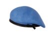Picture of Small Crown UN Beret - Blue Silk Lined - Small Crown - Size 52