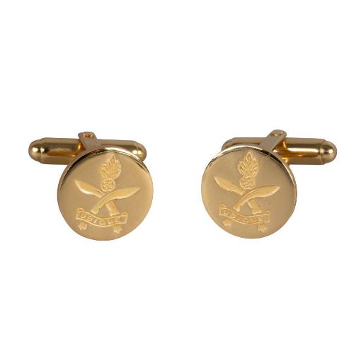 Picture of The Queen's Gurkha Engineers Cufflinks - Mounted - Pairs