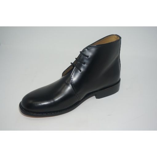 Picture of George Boot - Black Leather - Size 7
