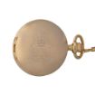 Picture of Full Hunter Pocket Watch with GSPS Badge - Chain - GP - Quartz Battery - Tudor Crown