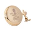 Picture of Full Hunter Pocket Watch with QGE Cap Badge, Chain - GP - Quartz Battery