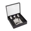 Picture of The Queen's Gurkha Signals Metal Hip Flask - 6oz with Filler & 2 Cups - Tudor Crown