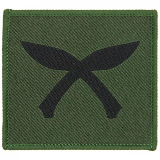 Picture of TRF - Gurkha Brigade - Black on Olive - Pack of 5