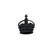Picture of Metal Crown 5/8 - Black - Screw Fitting - Tudor Crown