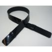 Picture of Parade Belt - Black PVC - + 4 loops - long.