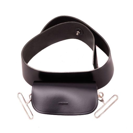 Picture of Plain Leather Cross Belt